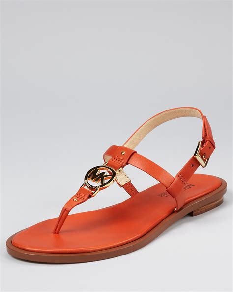 michael kors sondra flat sandals|michael kors flats on sale.